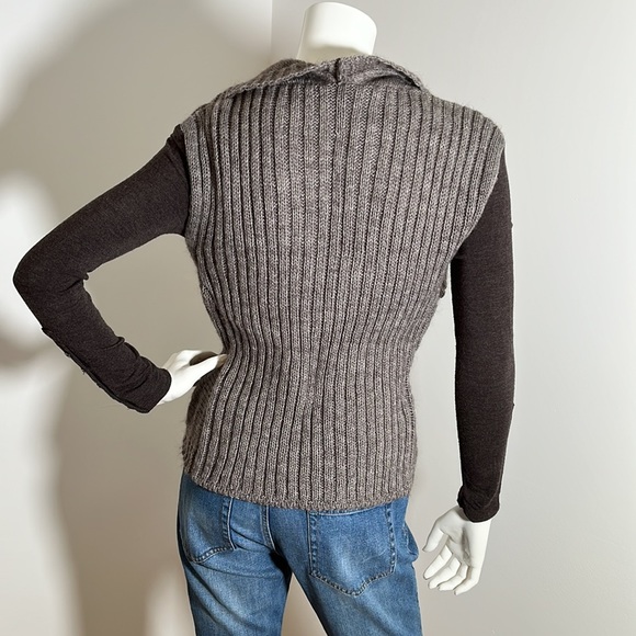 [38-S] La Fée Maraboutée Mohair Blend Top Made in Italy - Picture 3 of 9